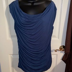 Deep teal top, size large Maurices